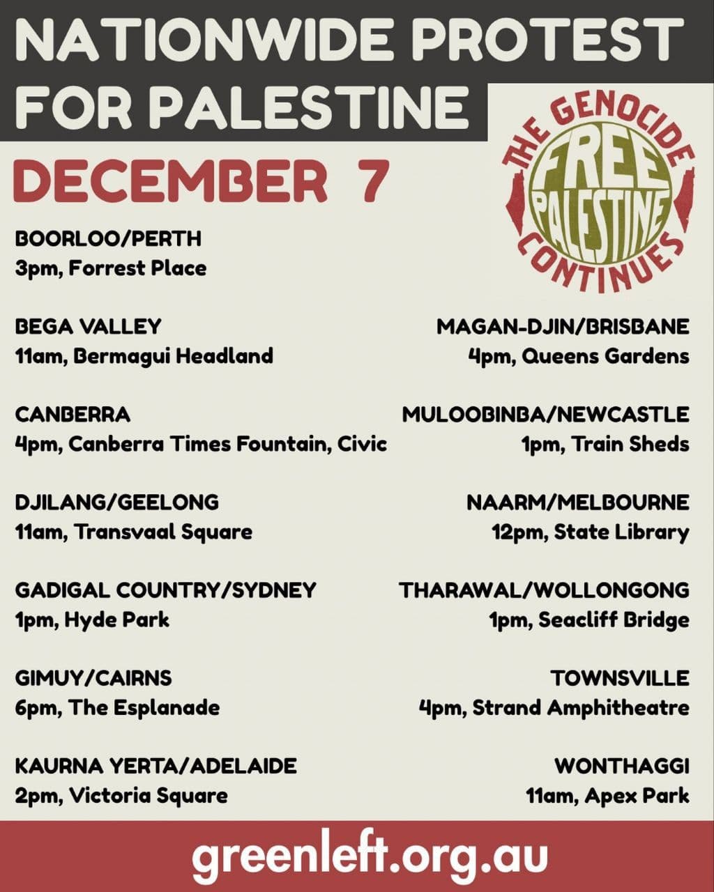 NATIONWIDE PROTEST FOR PALESTINE / Clifton