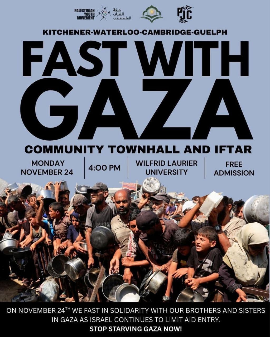 FAST WITH GAZA