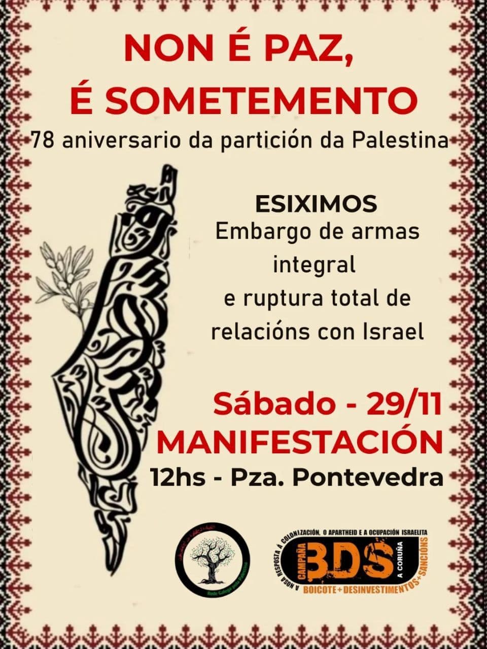 NON É PAZ, É SOMETEMENTO / A Coruna