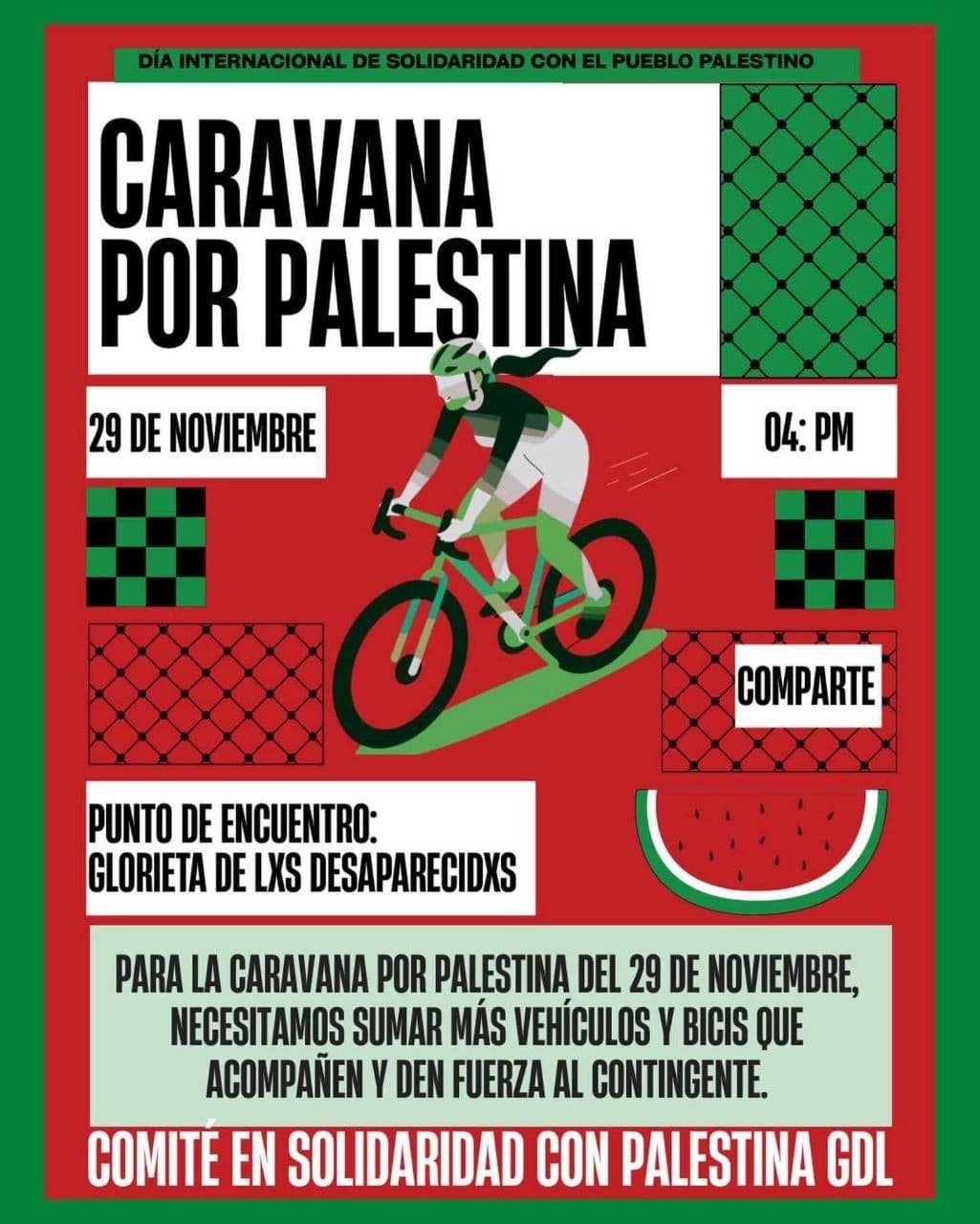 CARAVANA POR PALESTINA