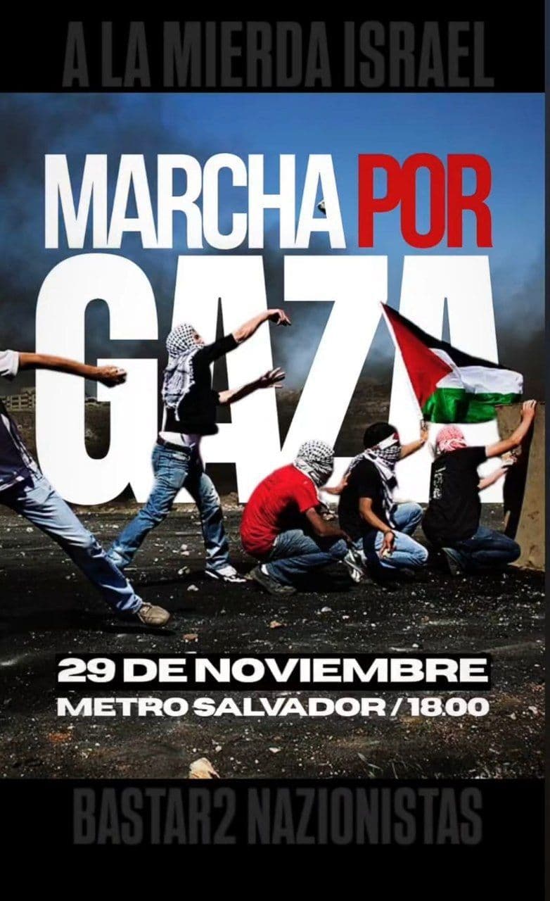 MARCHA POR GAZA