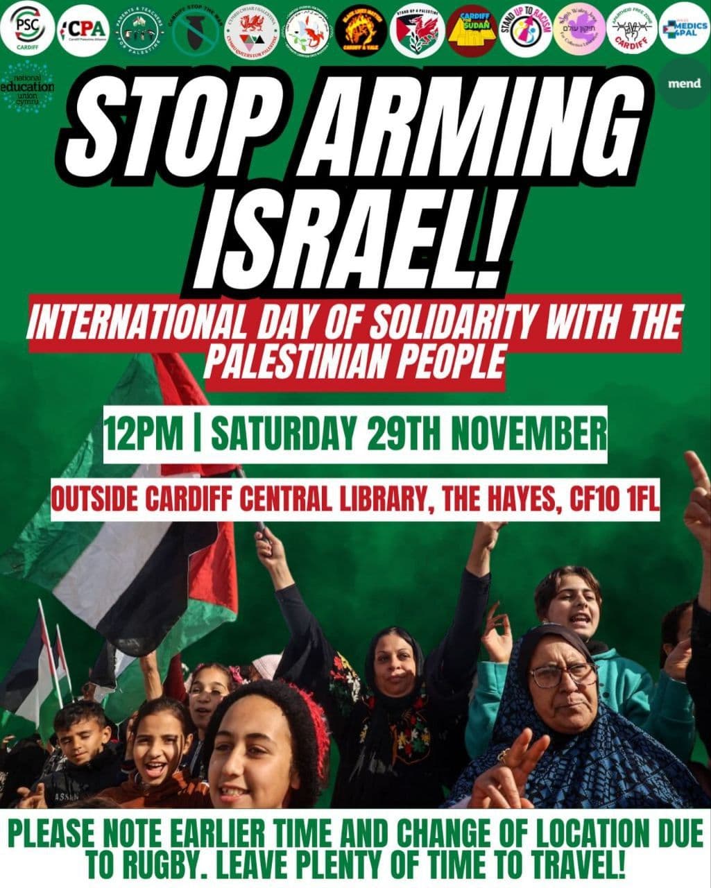STOP ARMING ISRAEL!