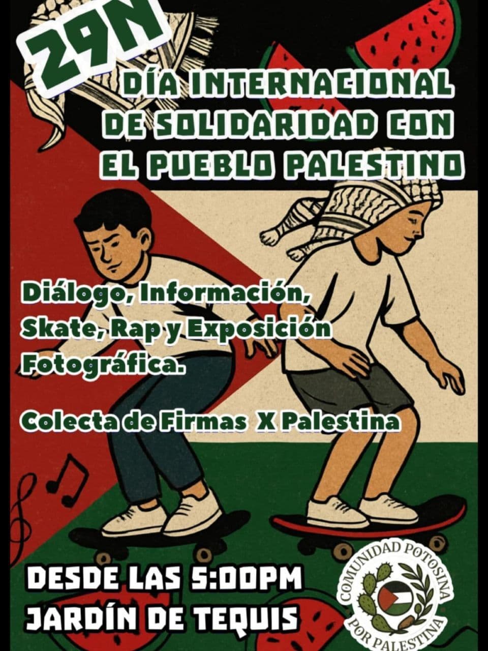 DIA INTERNACIONAL DE SOLIDARIDAD CON EL PUEBLO PALESTINO