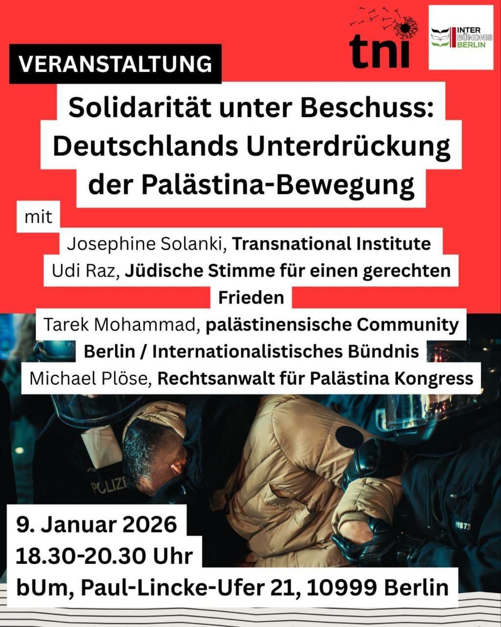 Solidarität unter Beschuss: Deutschlands Unterdrückung der Palästina-Bewegung