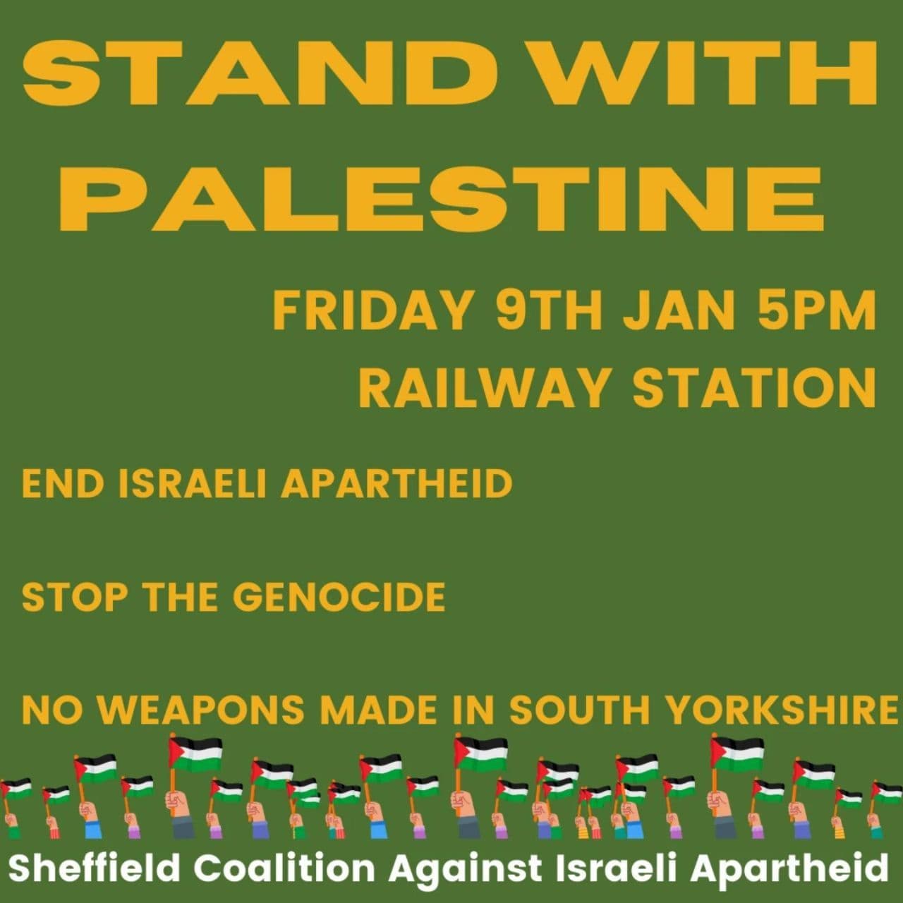 STAND WITH PALESTINE