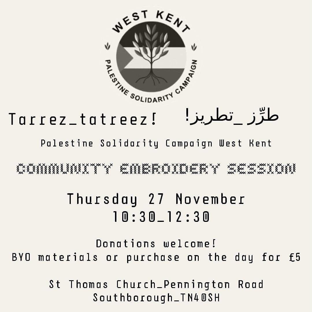 Join us for another Tatreez workshop