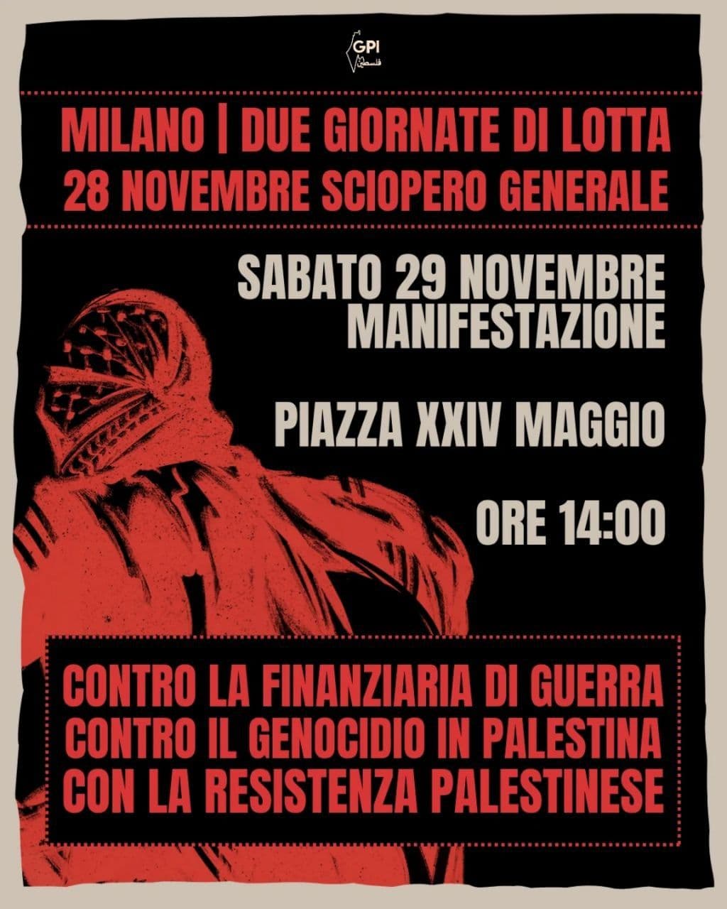 MILANO - DUE GIORNATE DI LOTTA!